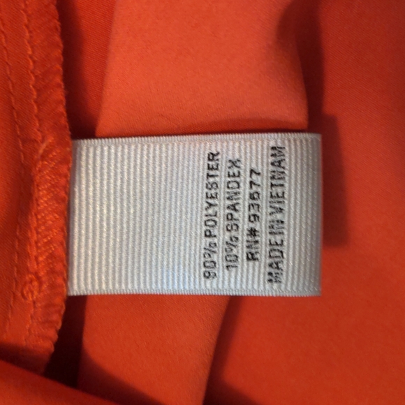 Stylus beautiful coral red top sz L NWT - Picture 4 of 4